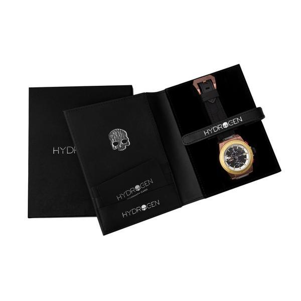 Otto Chrono Gold and Brown Mix Watch