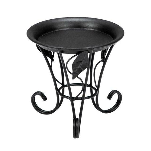 Artisasset 5.3Inch Plate Mini Paint Iron Plant Stand Metal Flower Pot