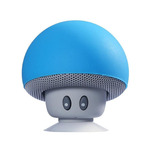 Portable Wireless Mushroom Bluetooth Speaker with Built-In Mic